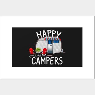 One Happy Camper Gifts Posters and Art